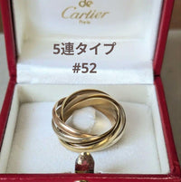 Cartier Rings 5 52 8.1G K18
