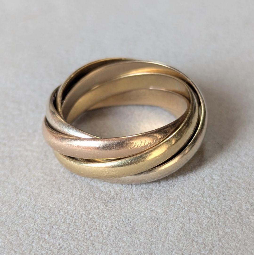 Cartier Rings 5 52 8.1G K18