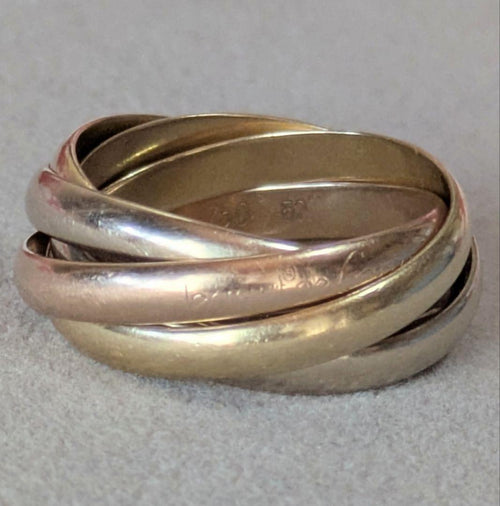 Cartier Rings 5 52 8.1G K18