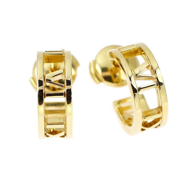 Tiffany Earrings (For Both Ears) K18Yg