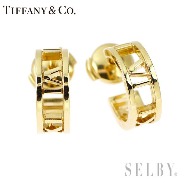Tiffany Earrings (For Both Ears) K18Yg