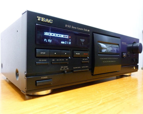 Teac Cd Md Cassette Deck R-565