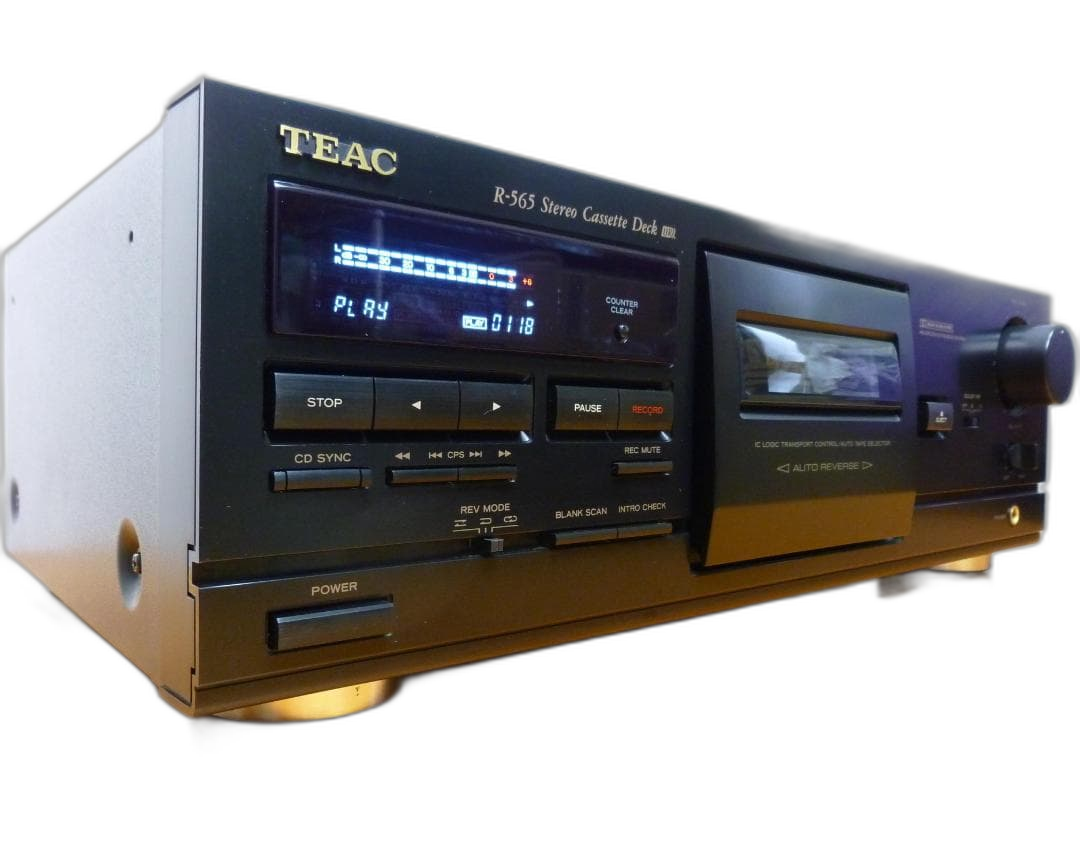 Teac Cd Md Cassette Deck R-565