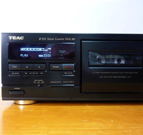 Teac Cd Md Cassette Deck R-565