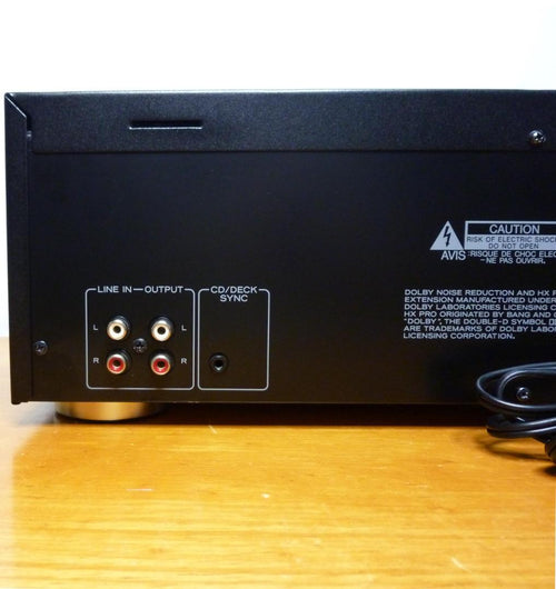 Teac Cd Md Cassette Deck R-565