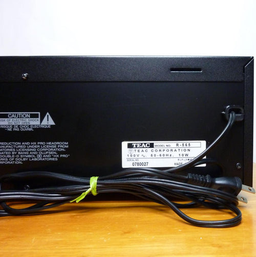 Teac Cd Md Cassette Deck R-565