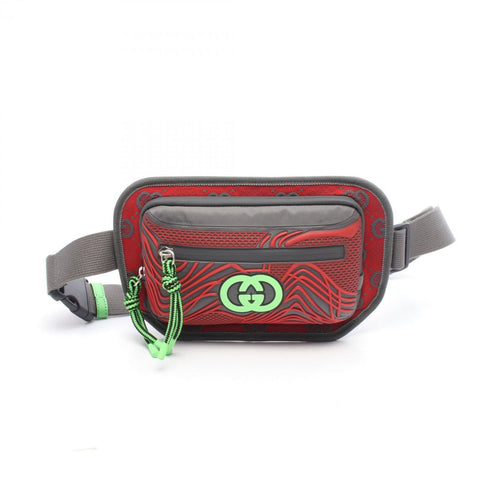 Gucci Body Bag Waist Pouch Gg 752102 G Used A
