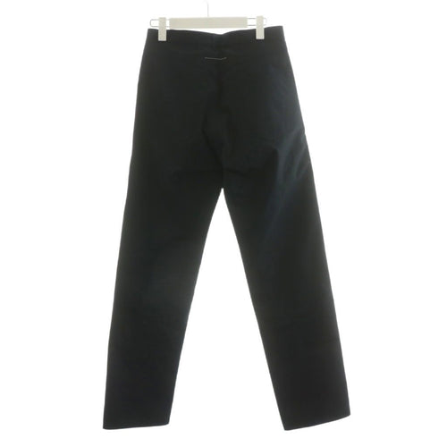 Salomon Slacks Mm6 Pants 5 Pockets Deep Black M Sh0La0013 M35200 /An7 Aa