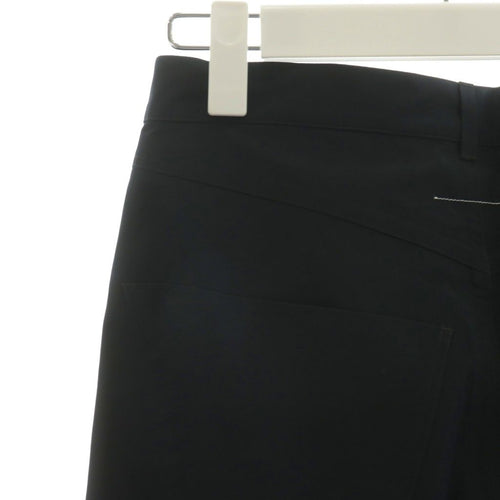 Salomon Slacks Mm6 Pants 5 Pockets Deep Black M Sh0La0013 M35200 /An7 Aa