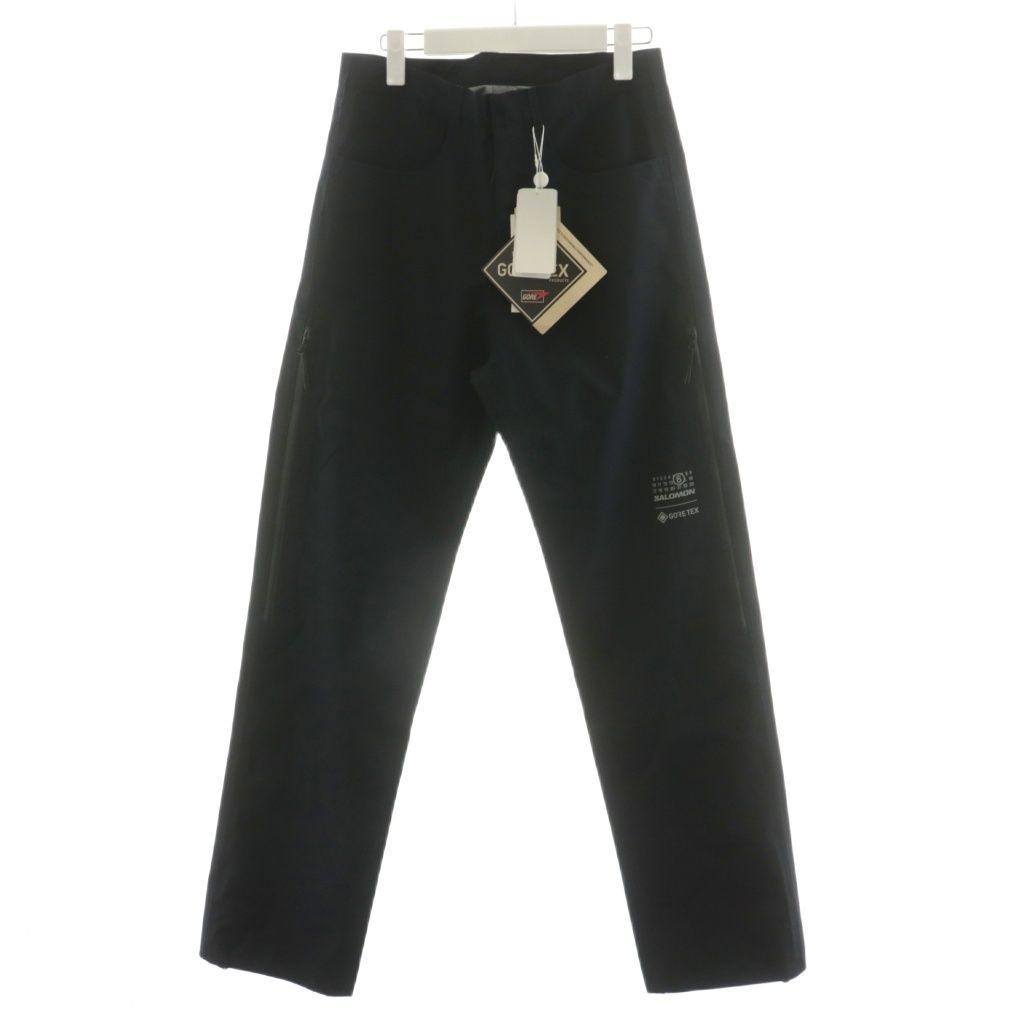 Salomon Slacks Mm6 Pants 5 Pockets Deep Black M Sh0La0013 M35200 /An7 Aa
