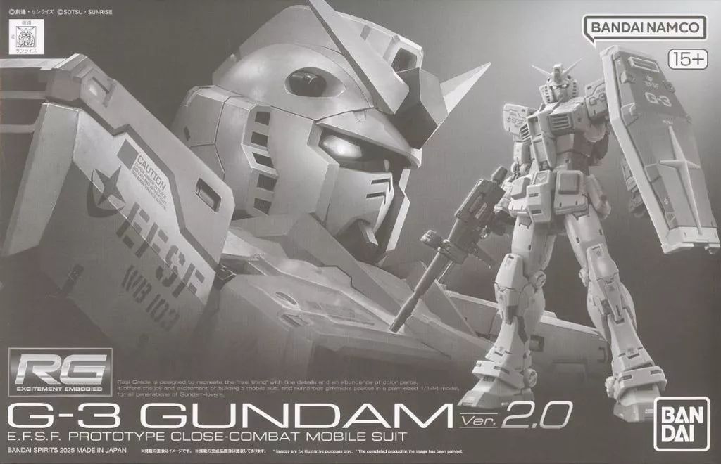Rg (Real Grade) 1/144 Rx-78-3 G-3 Ver.2.0 [5068880]
