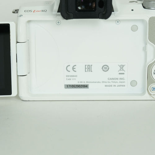 Canon Mirrorless Interchangeable Lips 2 Eos Kiss M2 Ef-M