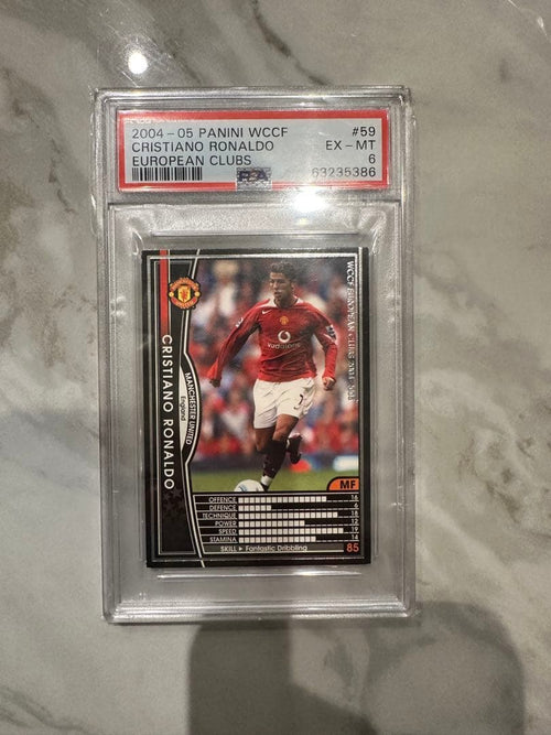World Soccer Panini Wccf 2004-2005 Psa 6
