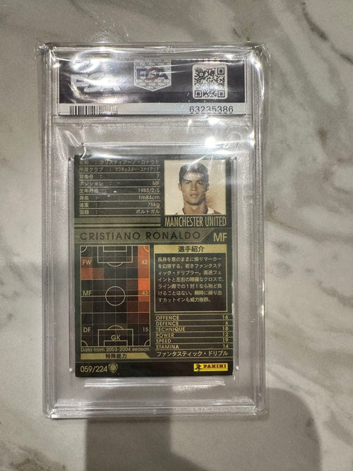 World Soccer Panini Wccf 2004-2005 Psa 6