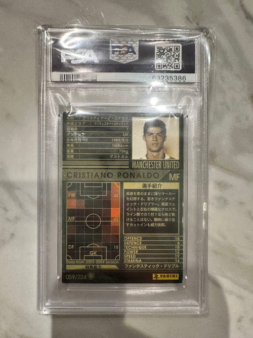 World Soccer Panini Wccf 2004-2005 Psa 6