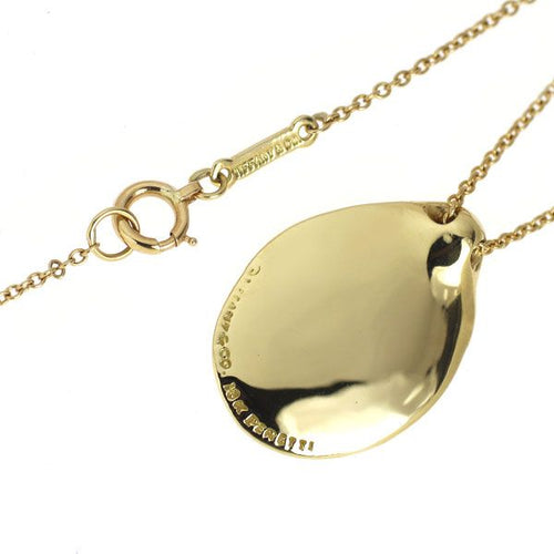 Tiffany Necklace K18Yg