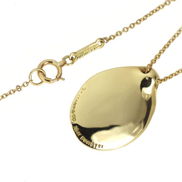 Tiffany Necklace K18Yg