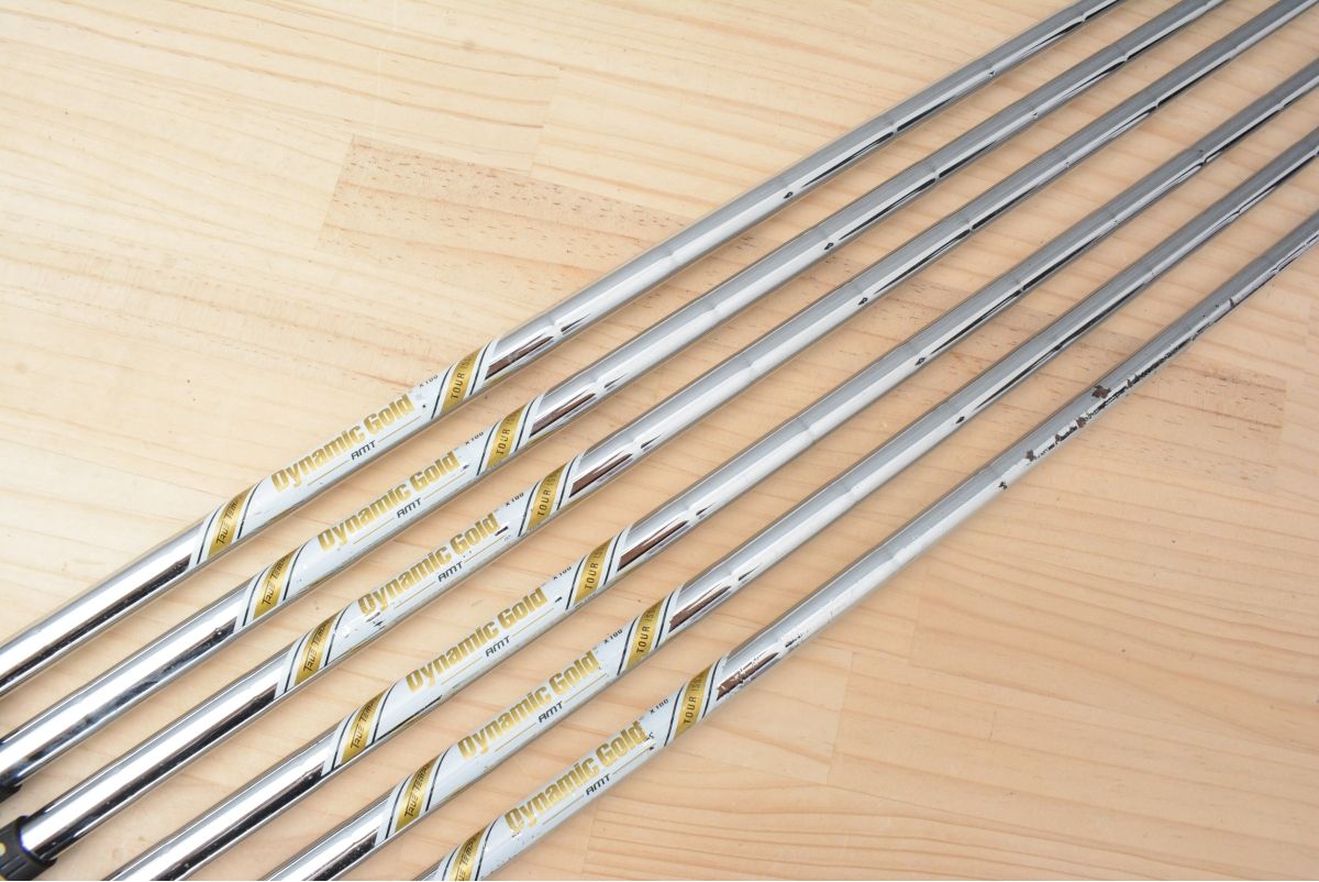 Iron Set Zestaim Fi-3 5~Pw 6 Dynamic Gold Amt Tour Issue X100