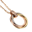 Cartier Necklace K18Yg/Wg/Pg