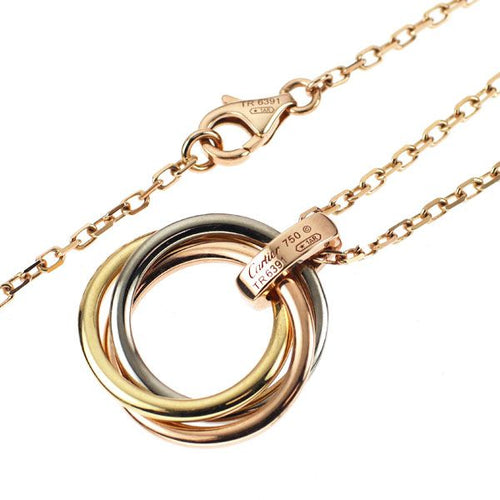 Cartier Necklace K18Yg/Wg/Pg