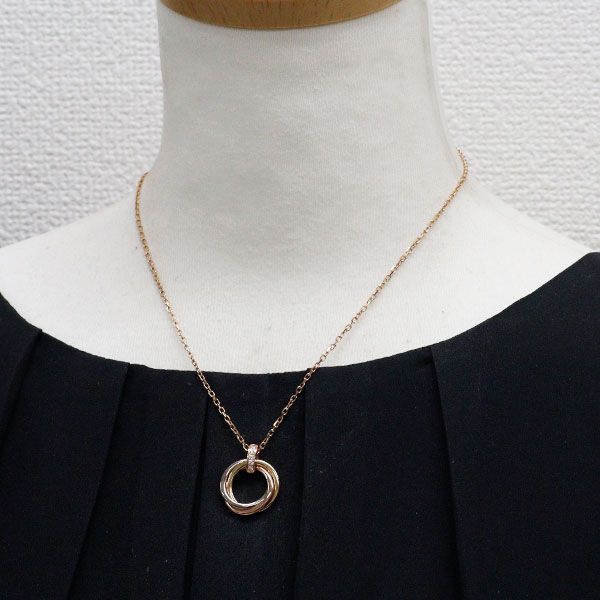 Cartier Necklace K18Yg/Wg/Pg