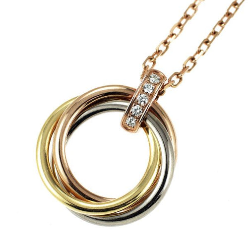 Cartier Necklace K18Yg/Wg/Pg