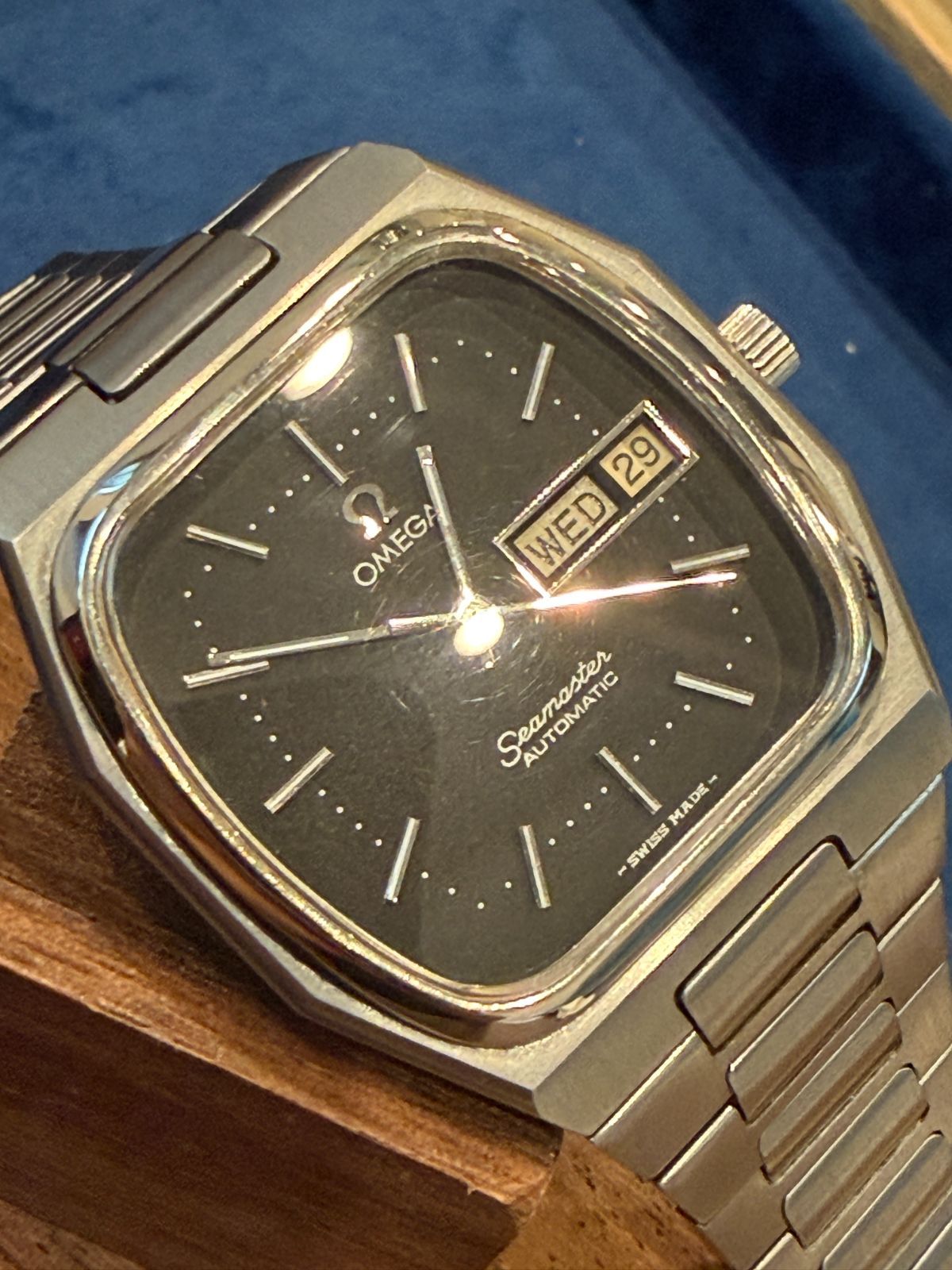 Omega Automatic Winding Clock Sea Master 166.0256 366.08611 Vrom39