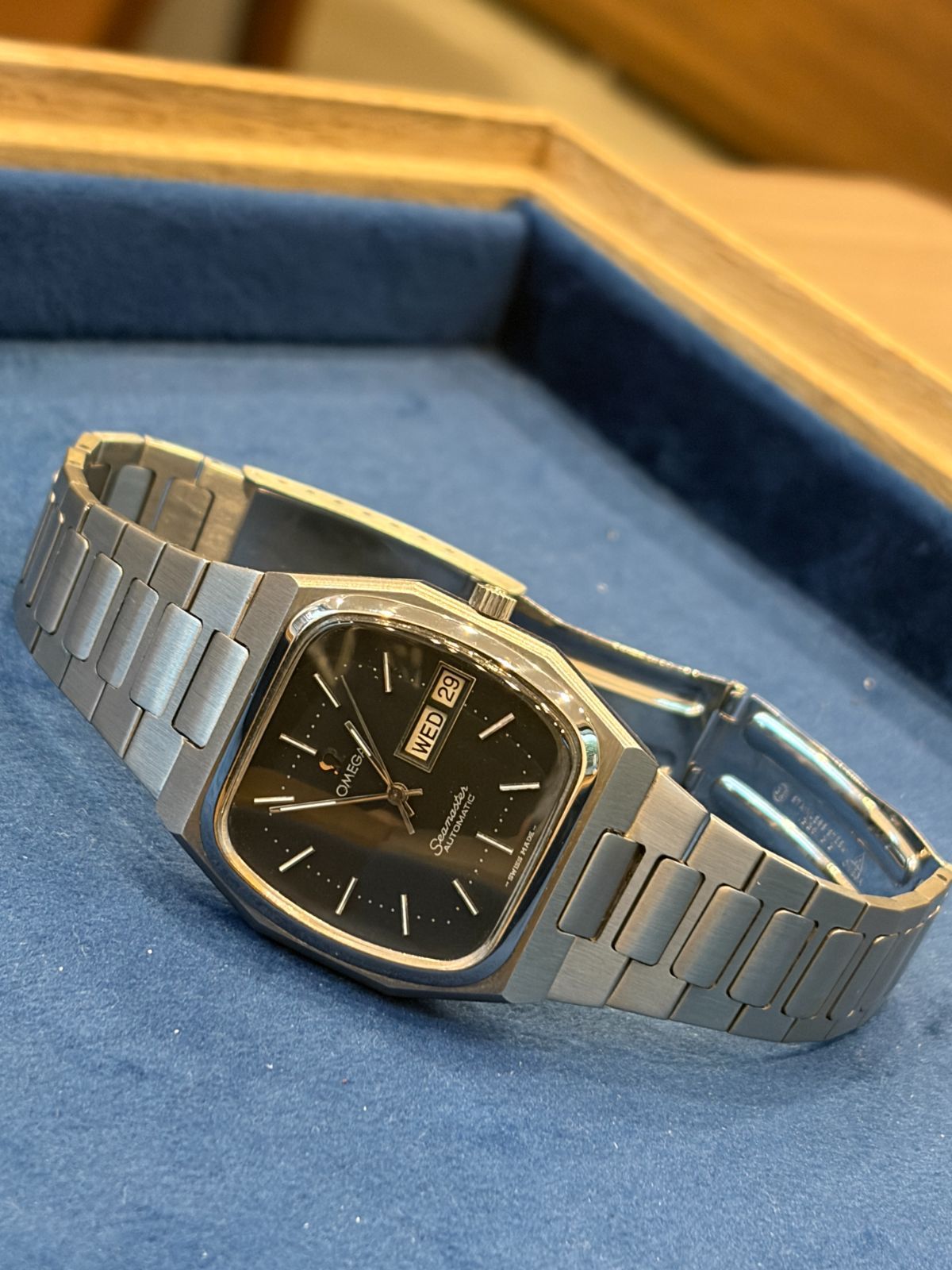 Omega Automatic Winding Clock Sea Master 166.0256 366.08611 Vrom39