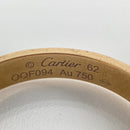 Cartier Ring 8 Off Yg750 62 3.8G