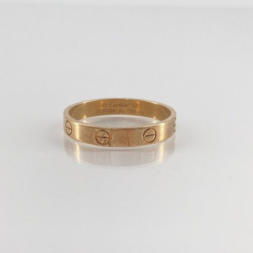 Cartier Ring Yg750 62 3.8G