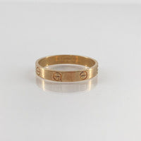 Cartier Ring 8 Off Yg750 62 3.8G