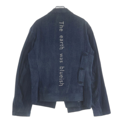 Yohji Yamamoto Tailored Jacket Pour Homme 21Ss Denim Belt Hd-J22-005