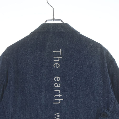 Yohji Yamamoto Tailored Jacket Pour Homme 21Ss Denim Belt Hd-J22-005