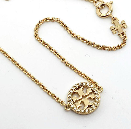 Tory Burch Bracelet Gold/Crystal