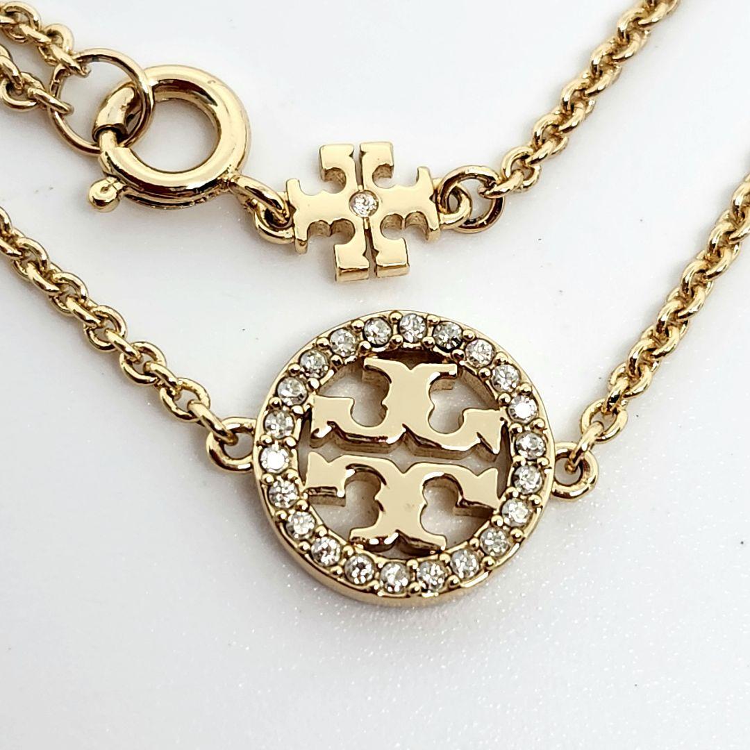 Tory Burch Bracelet Gold/Crystal