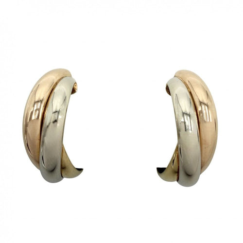 Cartier Earring 18 Yg/Pg/Wg Au750 K18 13.4G