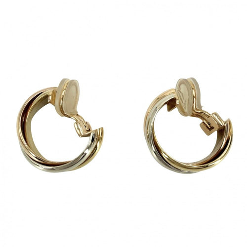 Cartier Earring 18 Yg/Pg/Wg Au750 K18 13.4G