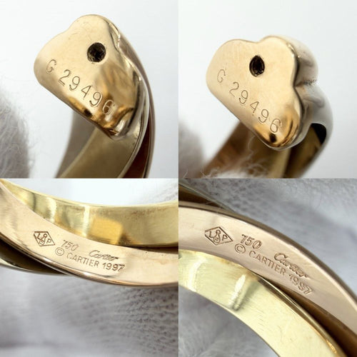 Cartier Earring 18 Yg/Pg/Wg Au750 K18 13.4G
