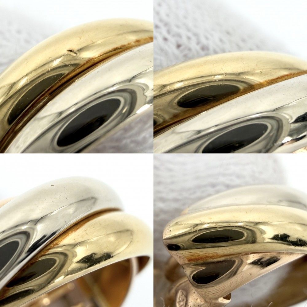Cartier Earring 18 Yg/Pg/Wg Au750 K18 13.4G