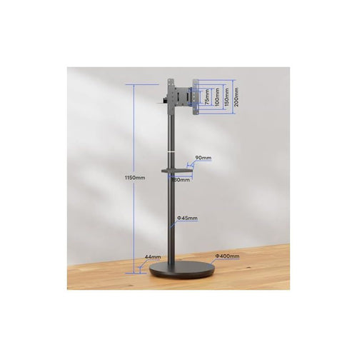 Tv Stand Metiya 49 16Kg Vesa 75X75/100X100/200X200/150X150/100X200/150X200Mm 1