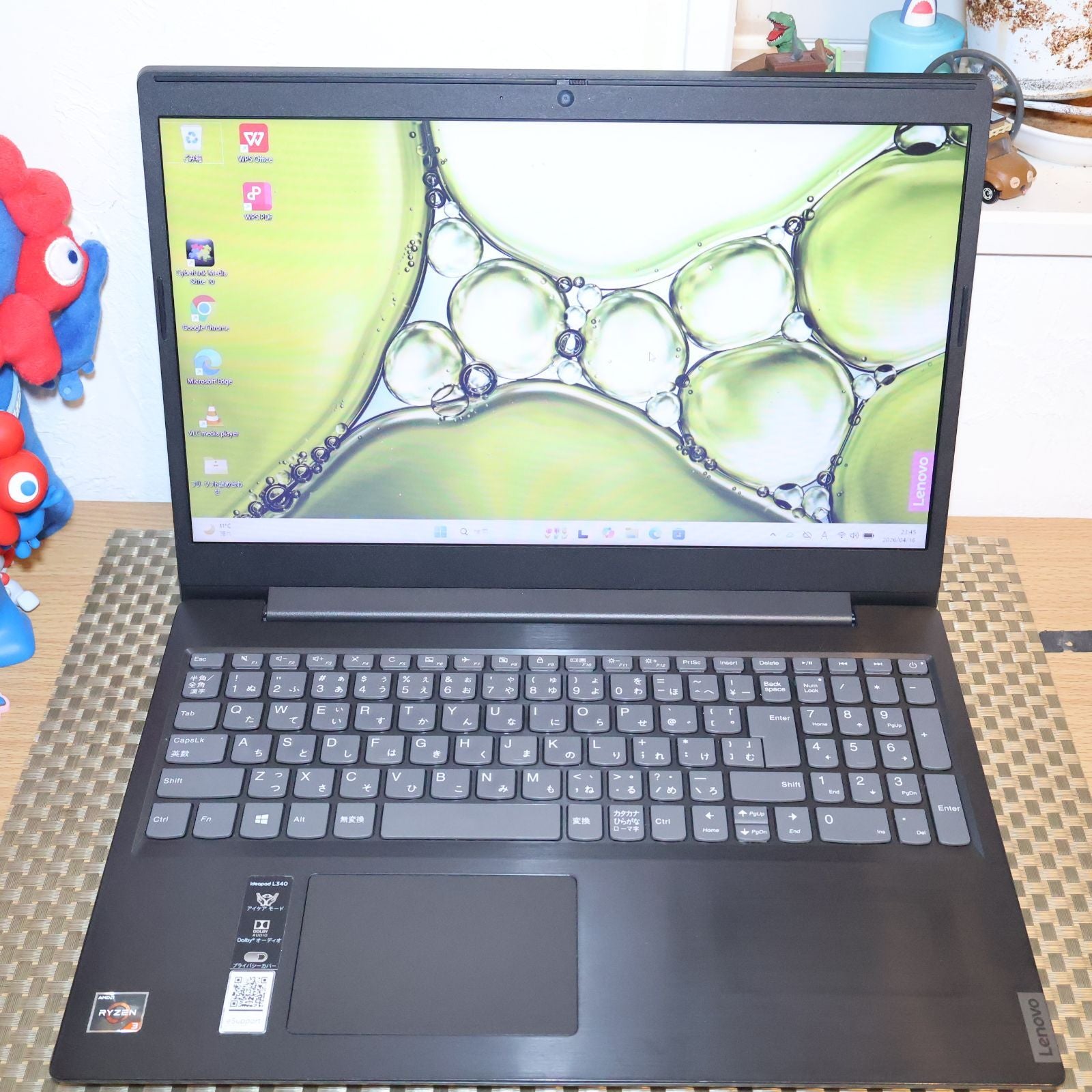 Lenovo Windows Notebook Body Win11 Ryzen3/ 8G/Ssd/Dvd/ /Typec