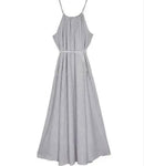 Ameri Vintage Camisole Dresses Medi Lamp Halter Neck Dress
