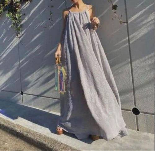 Ameri Vintage Camisole Dresses Medi Lamp Halter Neck Dress