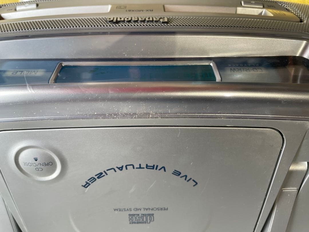 Panasonic Cd, Md Cassette Decks Rx-Mdx81