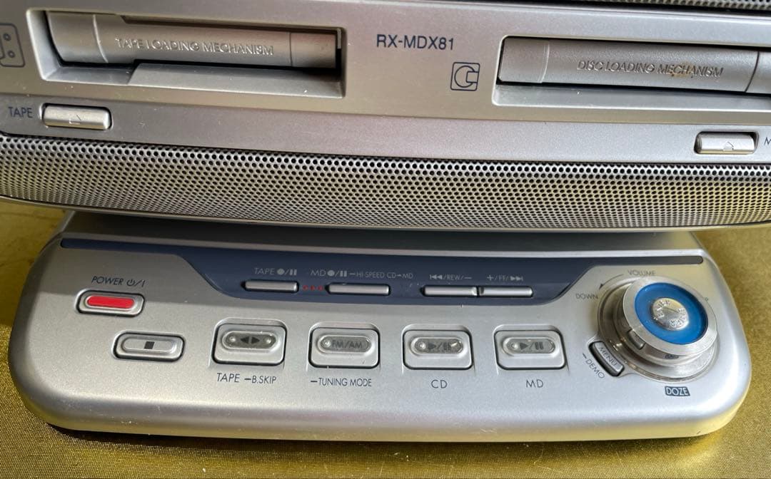 Panasonic Cd, Md Cassette Decks Rx-Mdx81