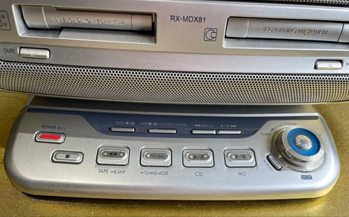 Panasonic Cd, Md Cassette Decks Rx-Mdx81
