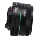 Ricoh Video Camera Lens Pentax /50Mm Smc P-Da 50Mmf1.8 B 22