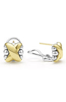 Earrings (For Both Ears) Lagos Embrace Omega Gold Silver