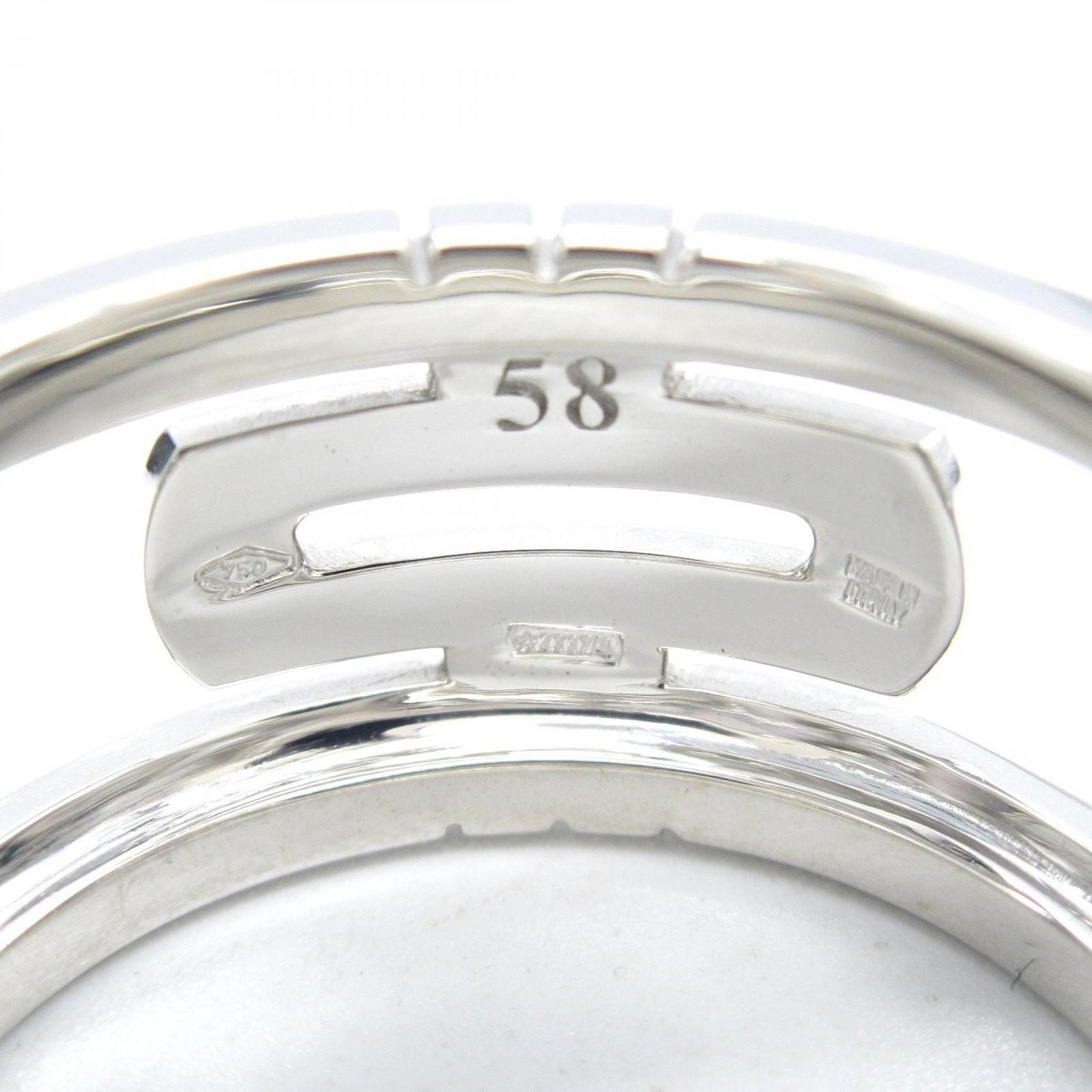 Bvlgari Ring K18Wg Used A