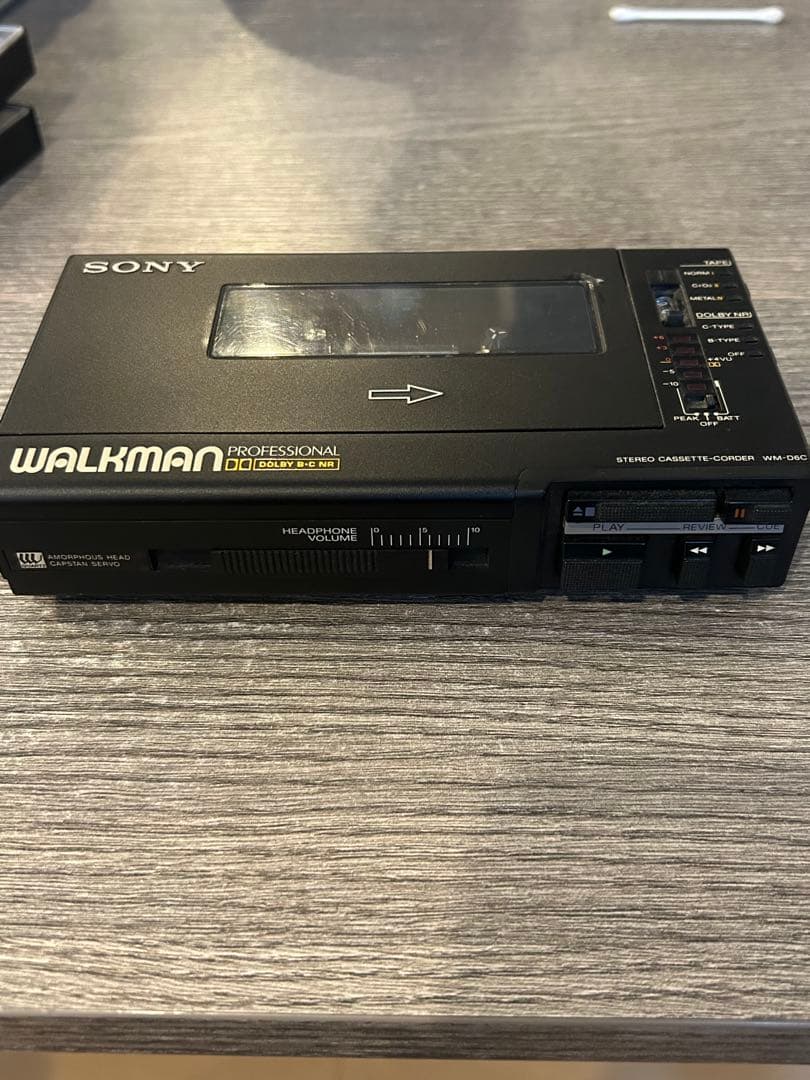 Sony Cassette Players Walkman Professional Wm-D6C